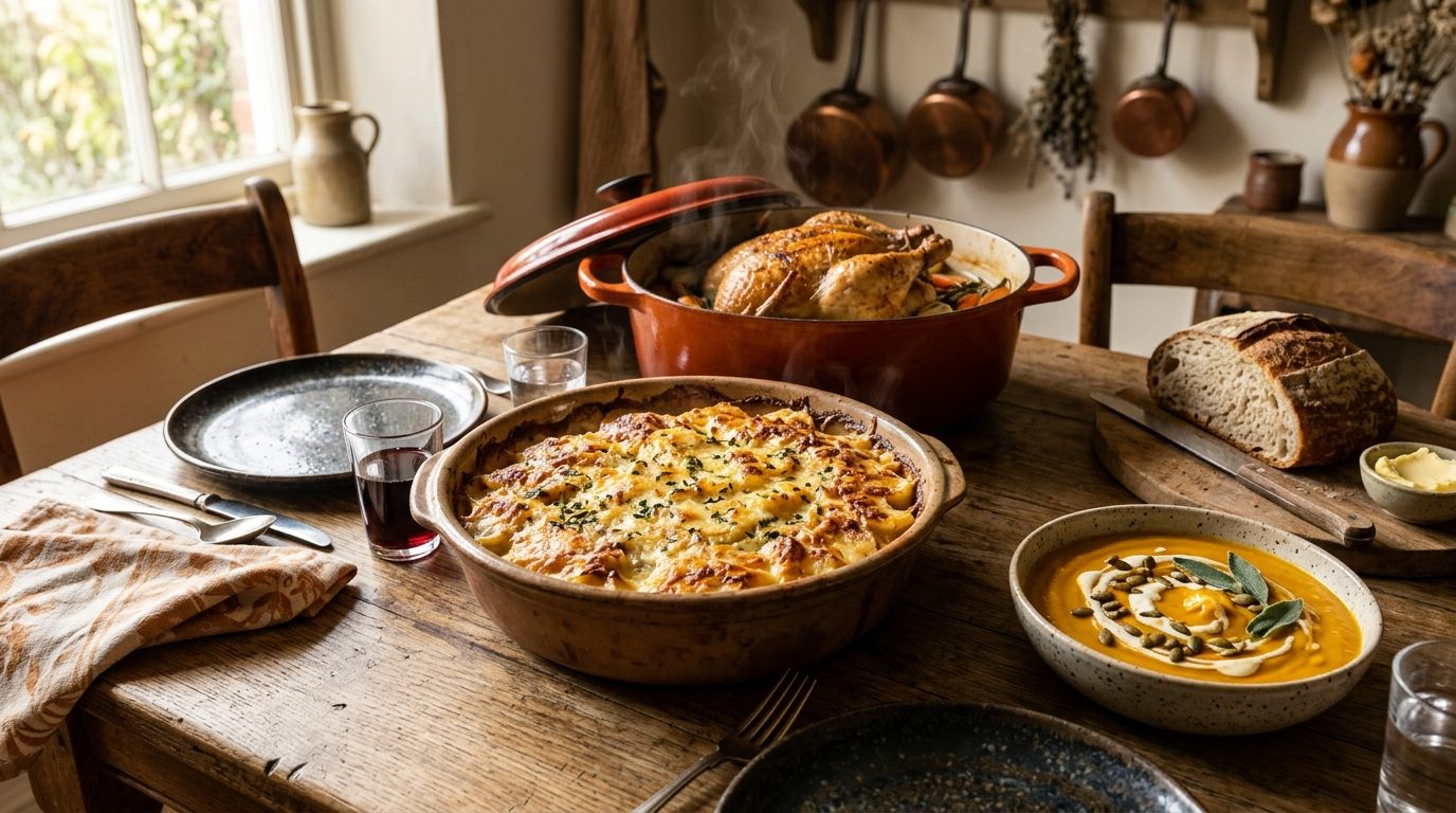 Plats familiaux et réconfortants d&rsquo;hiver : nos meilleures recettes faciles au four et à la vapeur