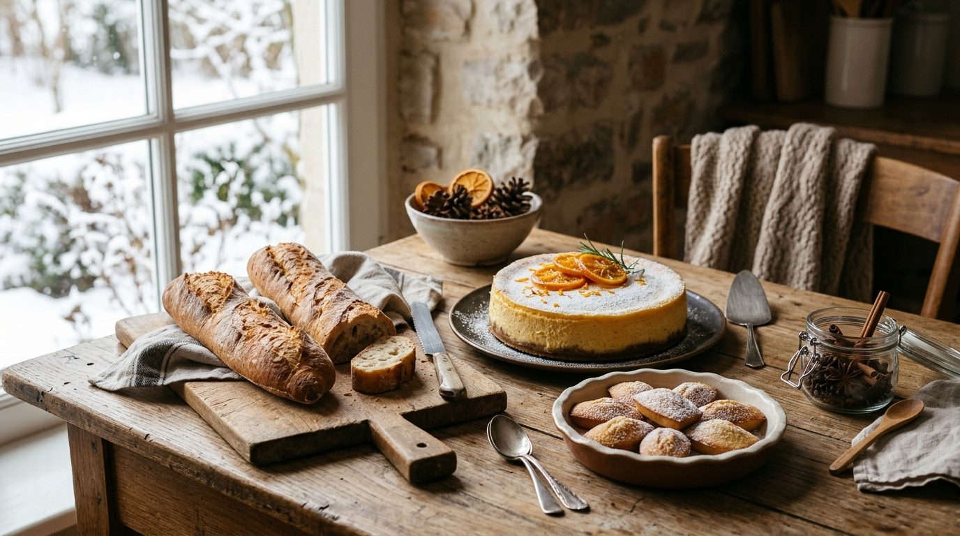 Rétrospective gourmande de Janvier 2009 : Pains maison, douceurs réconfortantes et agrumes