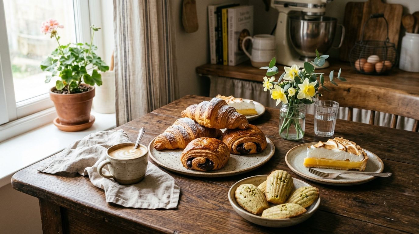 Rétrospective gourmande d’avril : viennoiseries, douceurs fruitées et petits plats du printemps