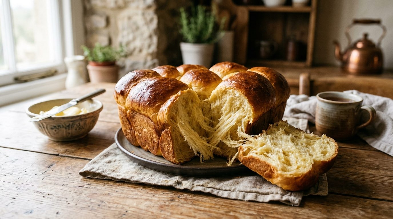 Brioche maison à la mie extra filante : la recette inratable pour le petit-déjeuner