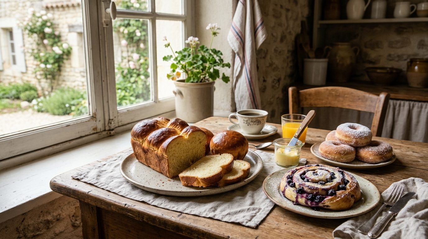 L&rsquo;Art de la Viennoiserie Maison : Brioches Moelleuses, Chinois et Beignets au Four