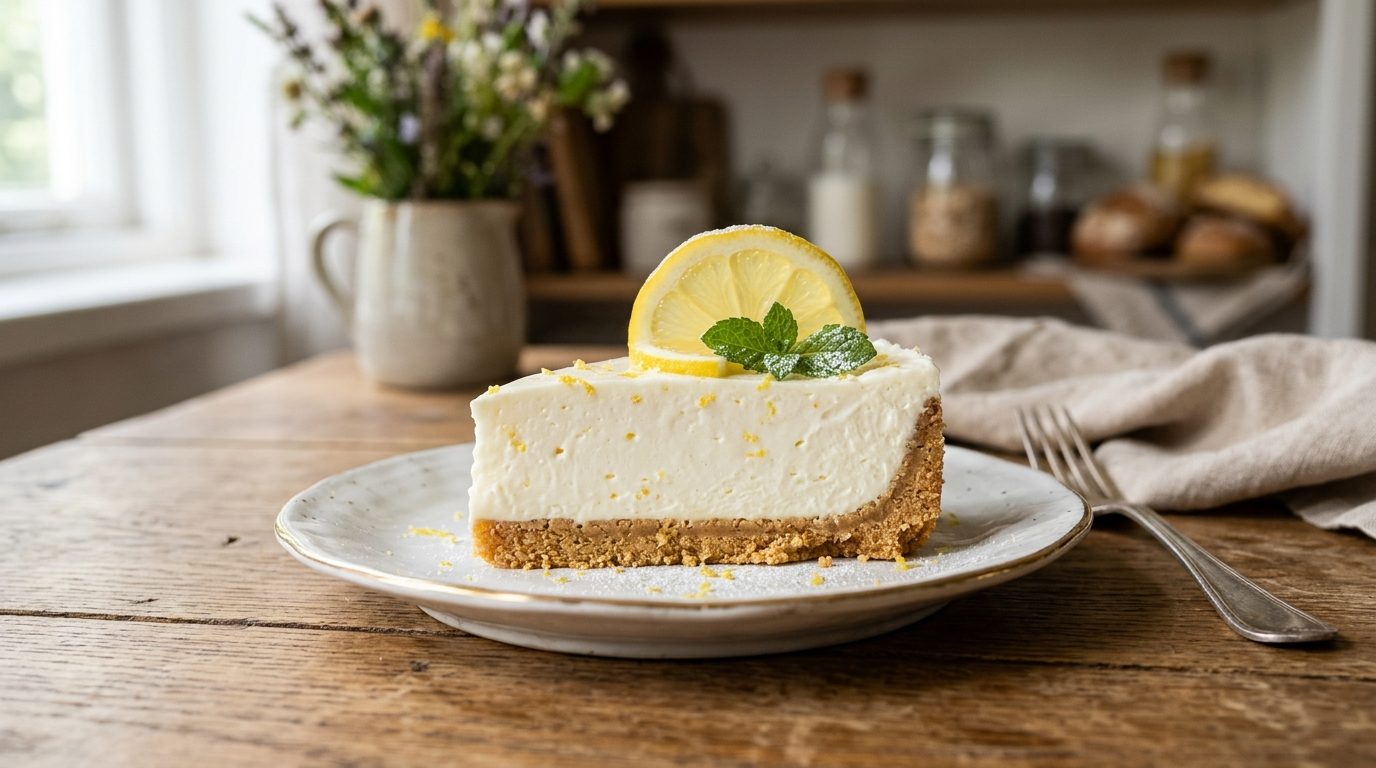 Cheesecake au citron sans cuisson : la recette ultra fraîche et légère