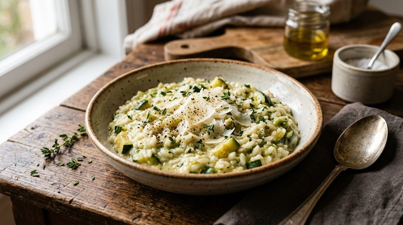 Risotto maison : deux déclinaisons gourmandes aux légumes
