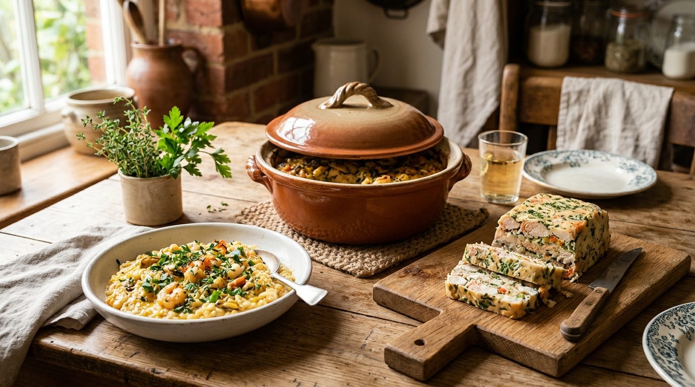 Mes recettes fétiches faciles en cocotte et vapeur : du risotto à la mousseline de la mer