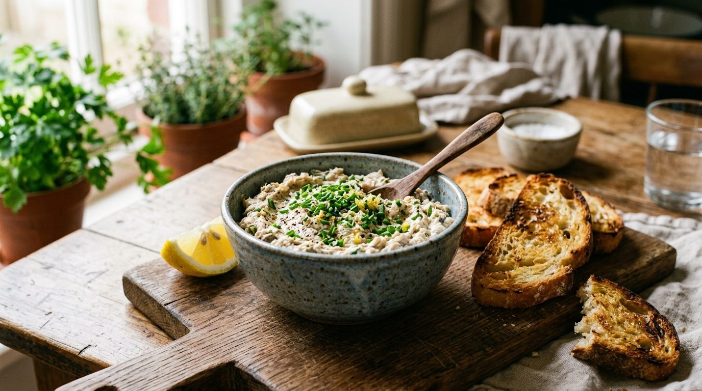 Rillettes de sardines maison : la recette apéritive express et ultra crémeuse