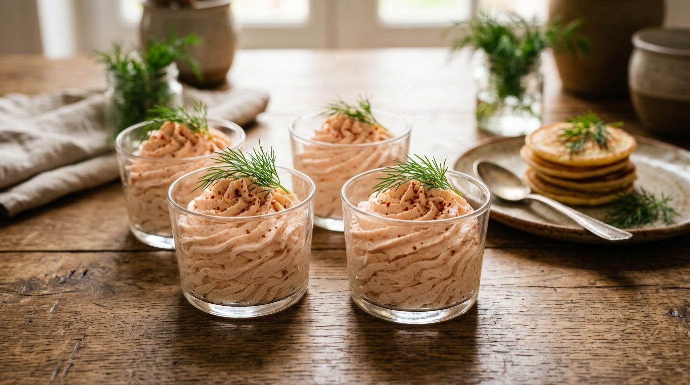 Chantilly au Saumon Fumé pour un Apéritif Express et Chic