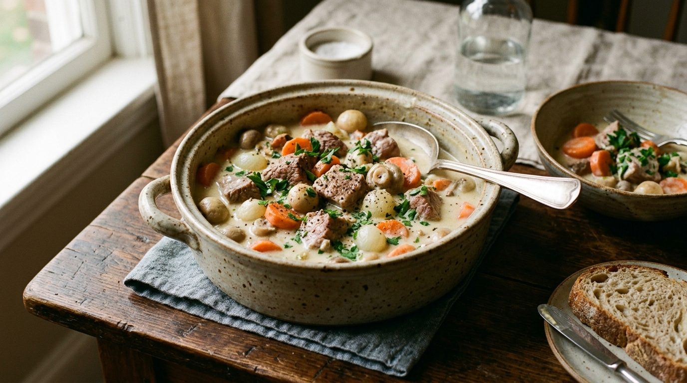 Blanquette de veau au four ultra facile et sans surveillance
