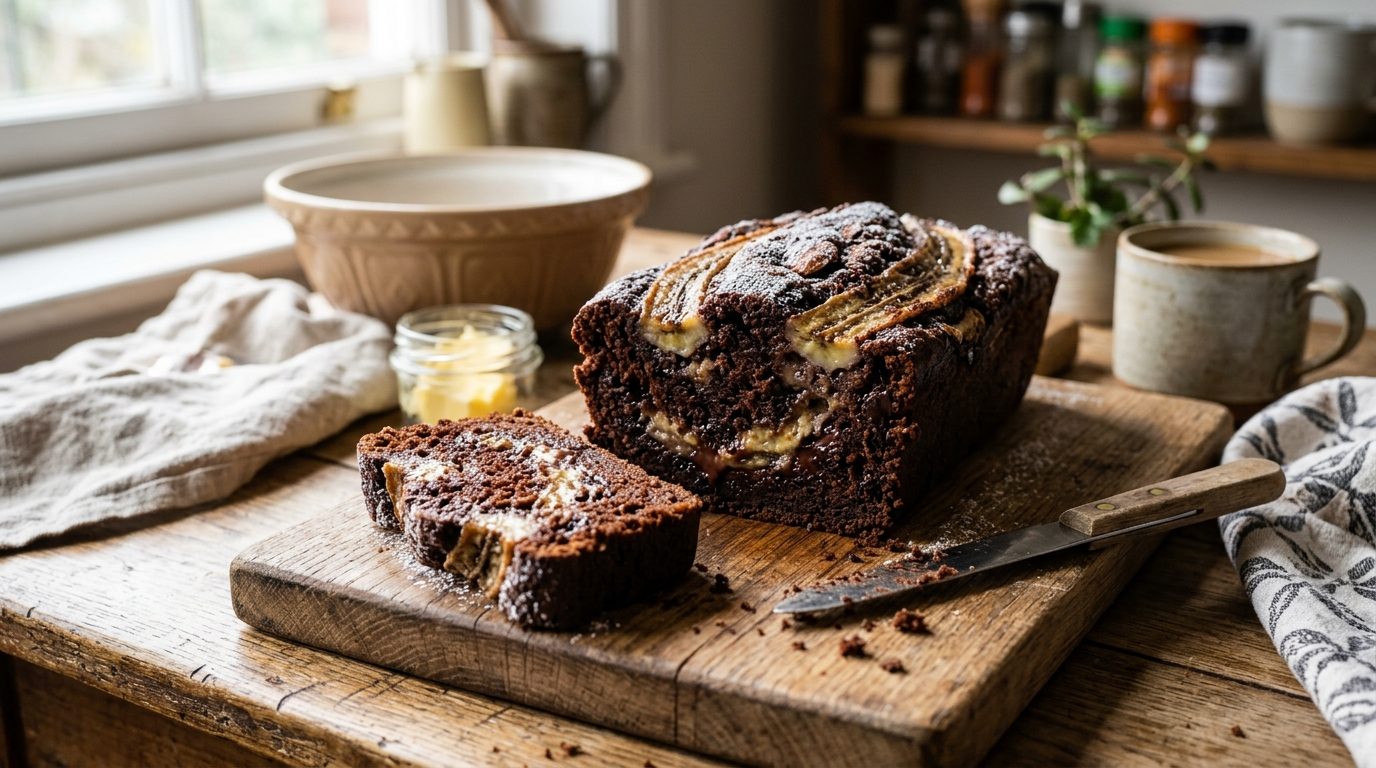 Cake Moelleux Chocolat et Banane : la Recette Anti-Gaspillage