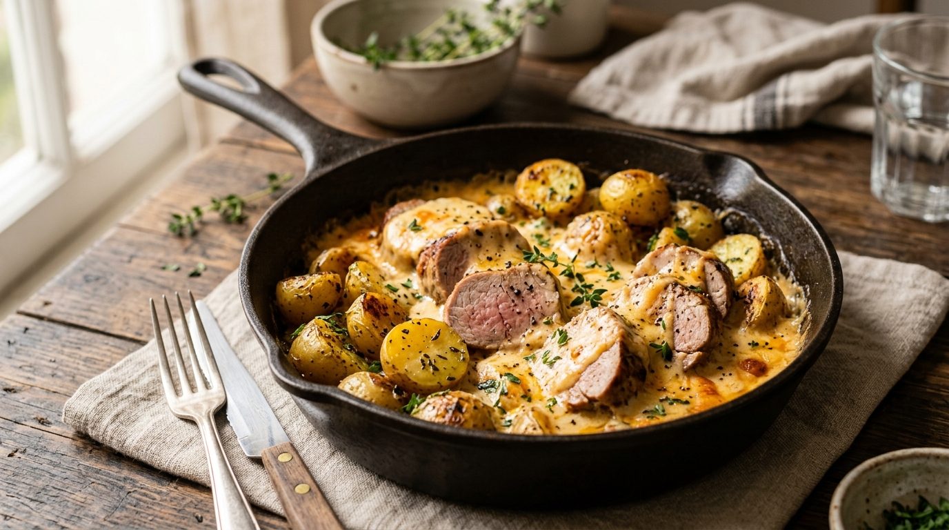 Filet mignon au maroilles : une recette fondante et réconfortante