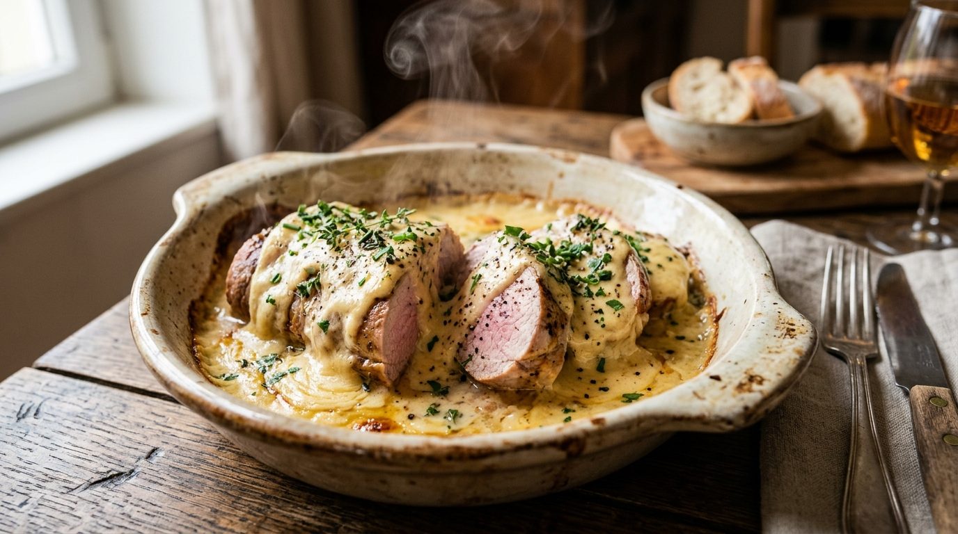 Filet mignon au Maroilles : la recette fondante et réconfortante