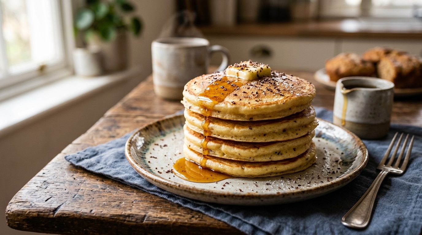 Pancakes moelleux à la fève tonka : la recette du goûter parfait