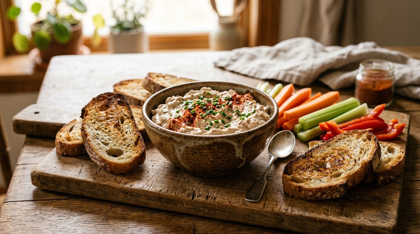 Rillettes de thon au paprika fumé : la tartinade express pour l&rsquo;apéritif