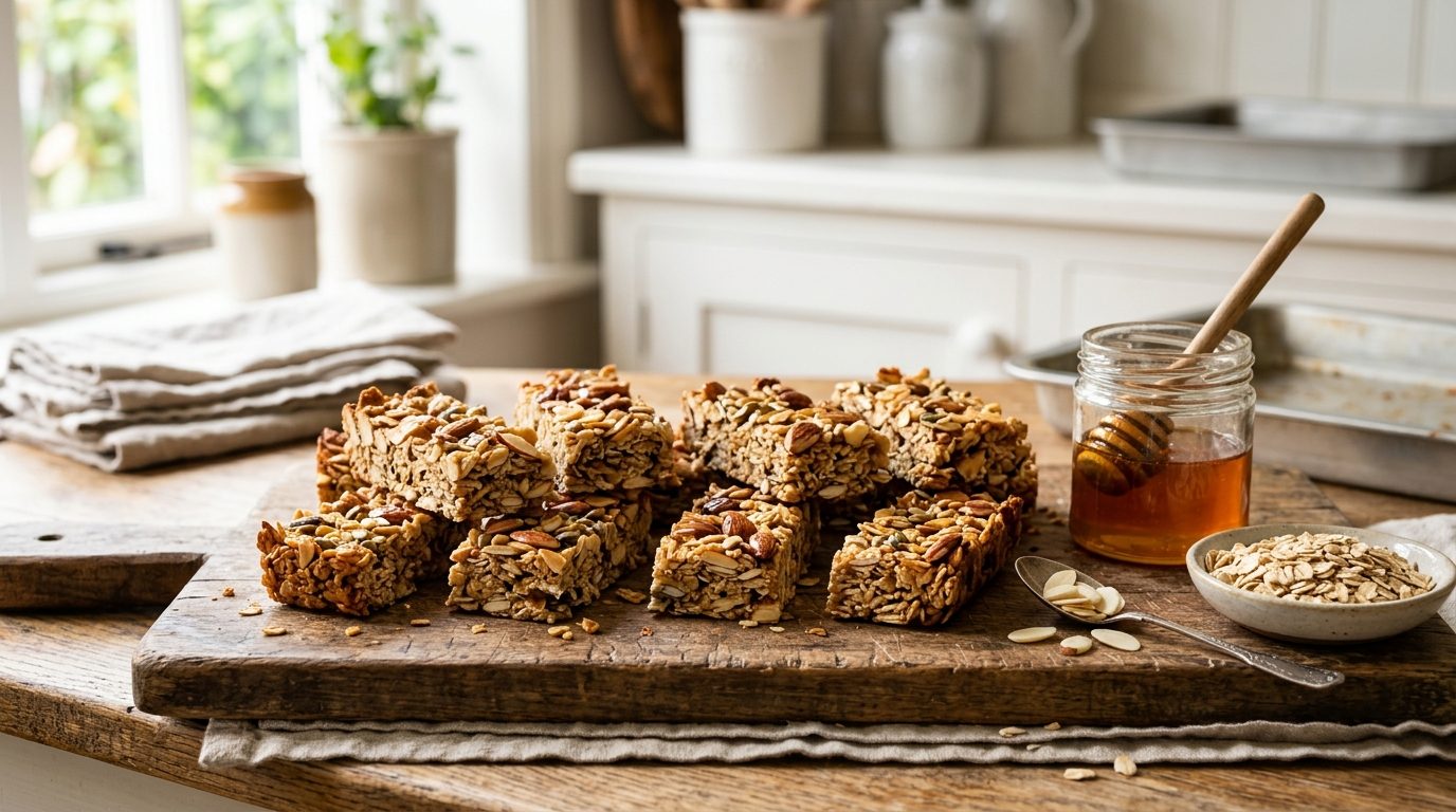 Barres de céréales croustillantes au Snack Party Tupperware