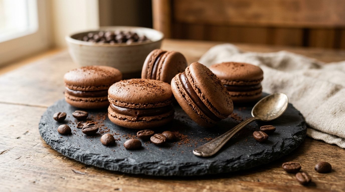 Macarons chocolat et café : astuces et recette inratable