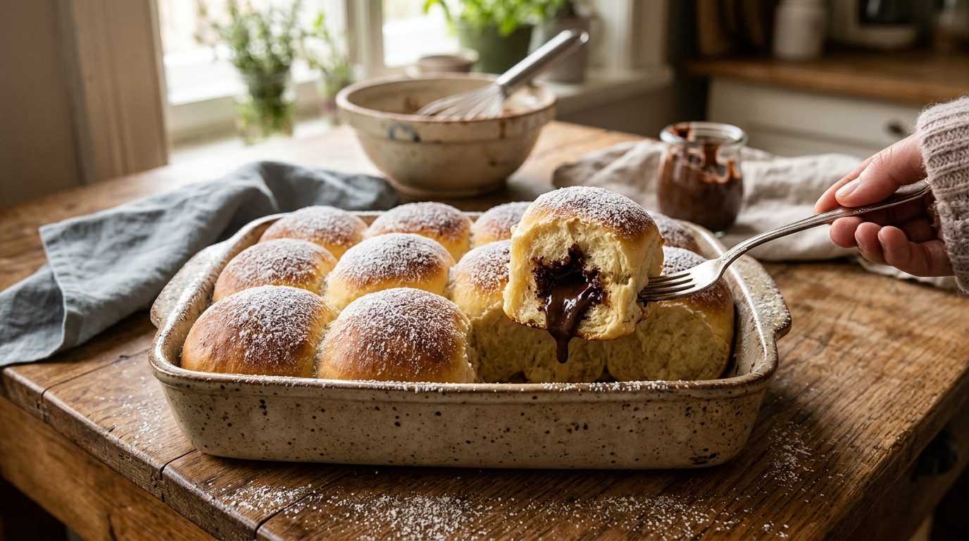Buhteljni slovènes : la brioche roulée et fourrée à partager