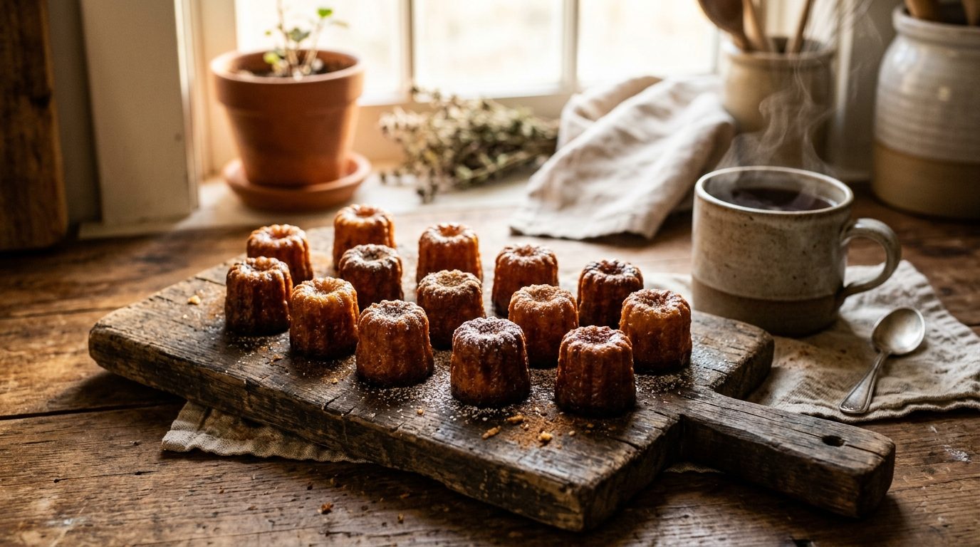 Mini Cannelés Moelleux au Pain d&rsquo;Épices : Recette Express