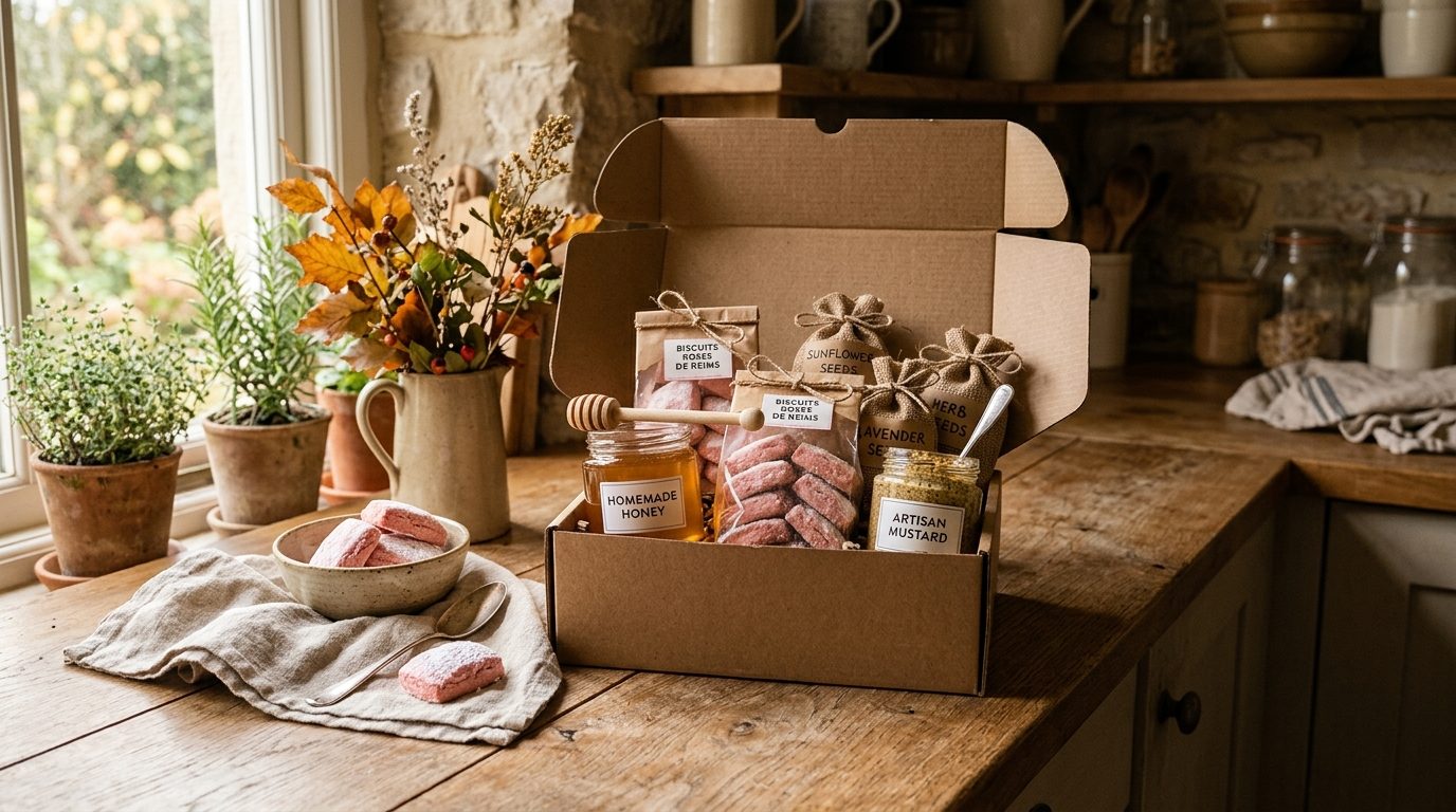 Déballage de saison : le colis de l&rsquo;échange gourmand d&rsquo;automne