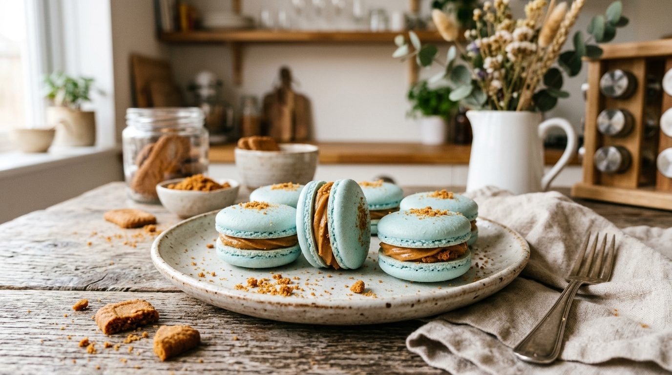 Macarons au spéculoos : la recette gourmande et les astuces pour les réussir