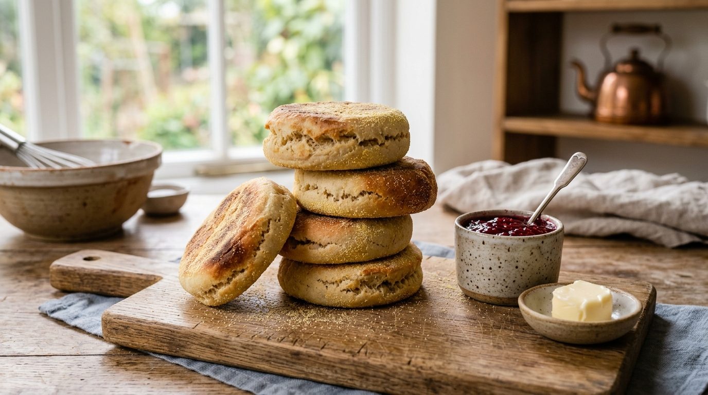 Muffins anglais maison : la recette facile cuite à la poêle