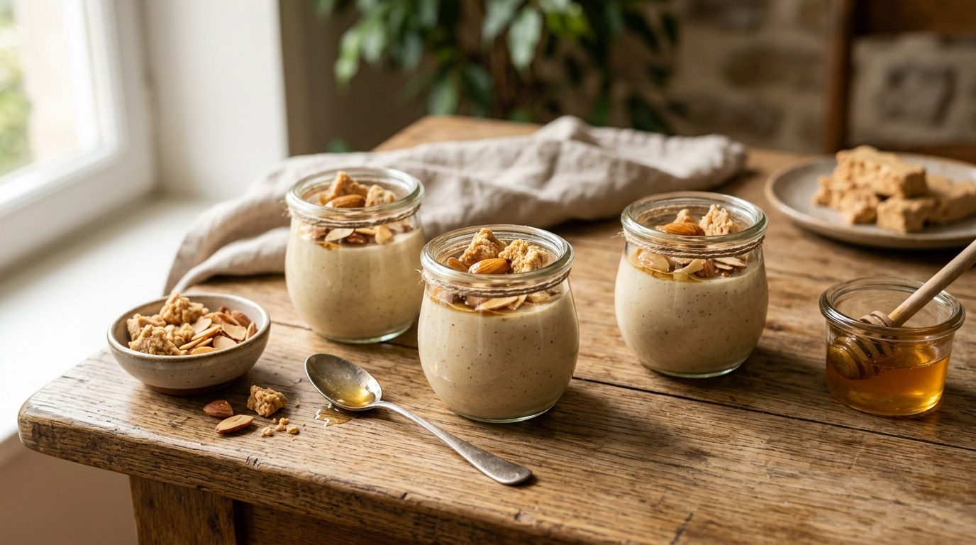 Panna cotta au turrón : la douceur espagnole en verrine