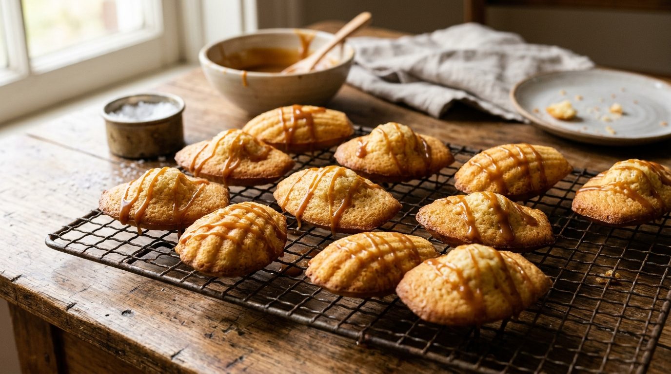 Madeleines au Salidou : la recette moelleuse au caramel au beurre salé