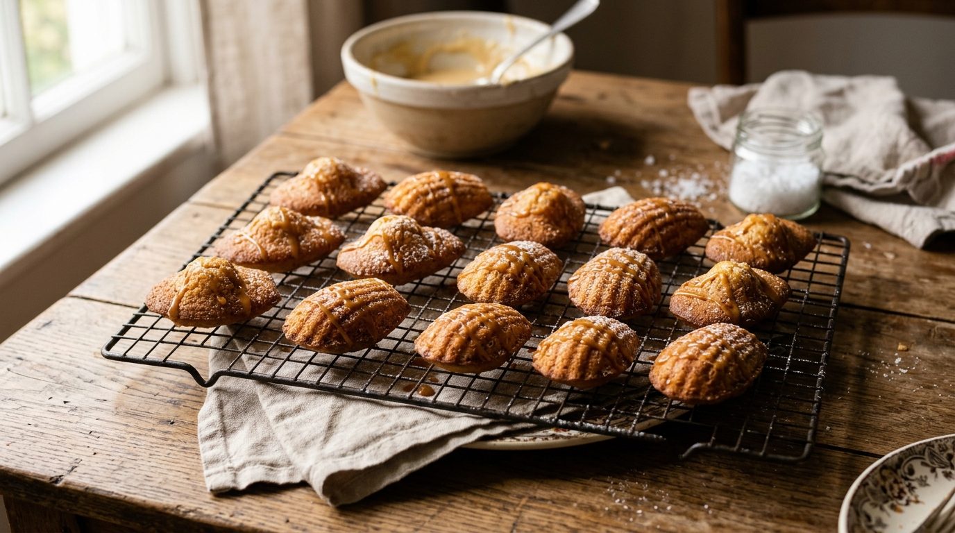 Madeleines au Salidou : la recette ultra moelleuse au caramel au beurre salé