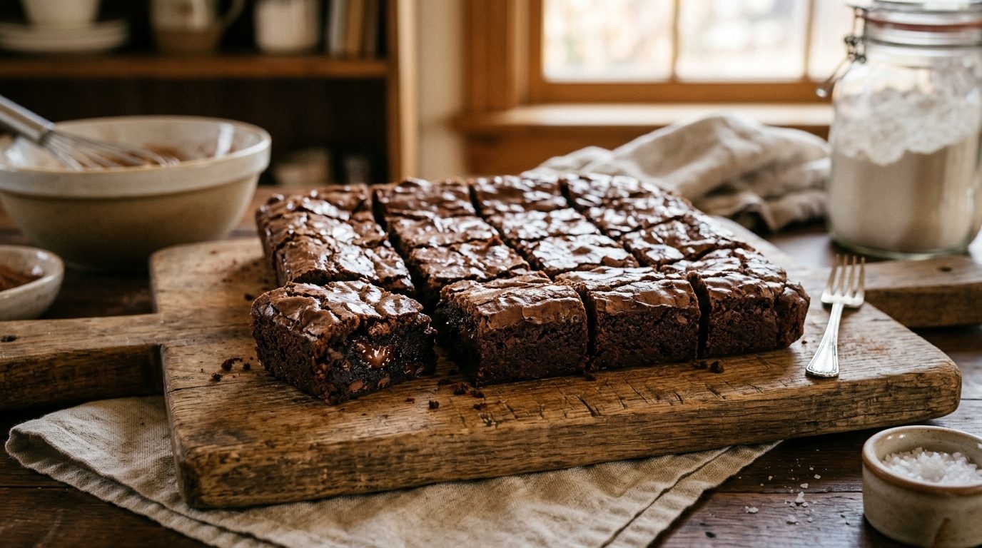Brownie tout chocolat ultra fondant : la recette facile pour le goûter
