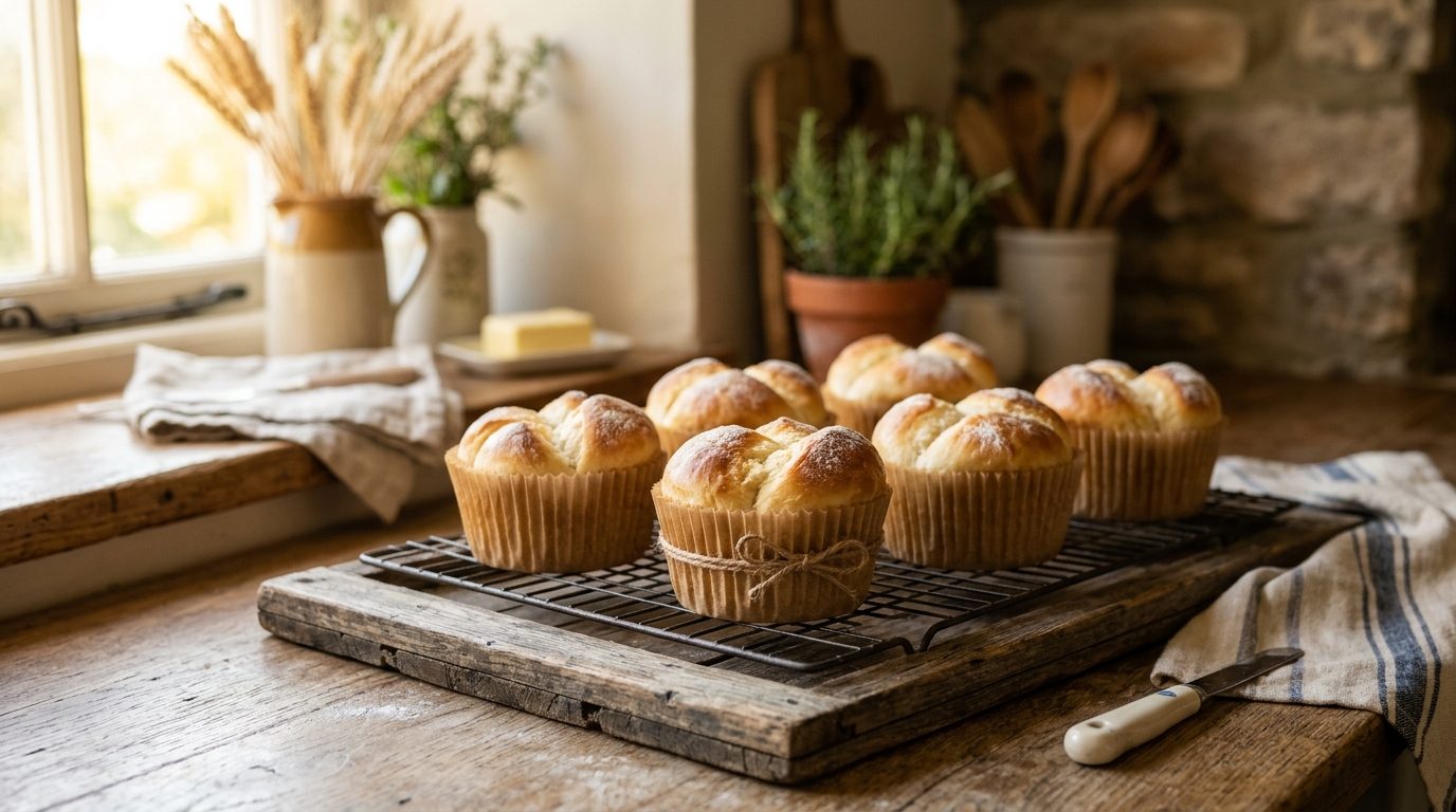 Petits pains de mie moelleux au Thermomix en portions individuelles