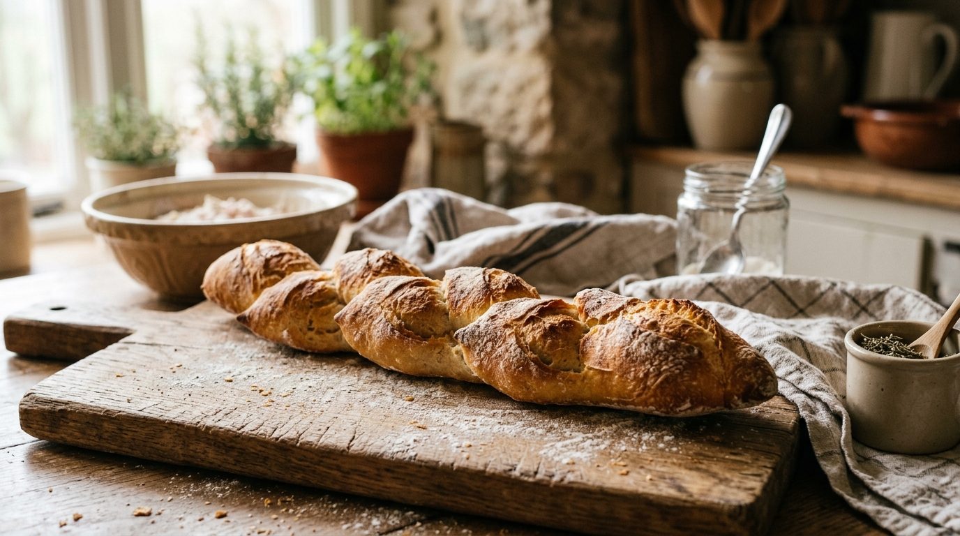 Baguette épi maison : le tour de main facile pour un pain croustillant comme chez le boulanger