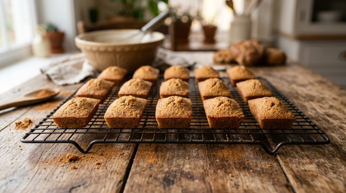 Financiers à la poudre de spéculoos : la recette moelleuse et parfumée