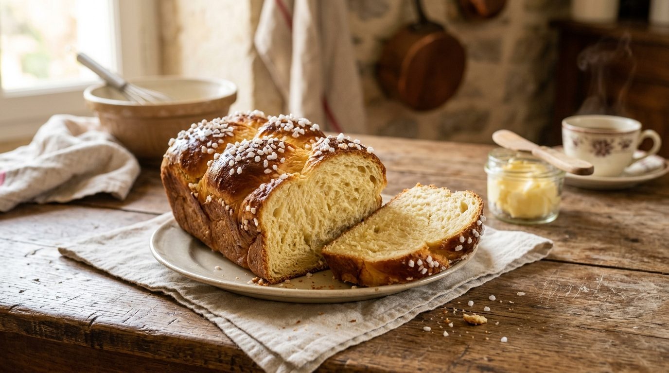 Brioche maison au Thermomix : la recette moelleuse et dorée