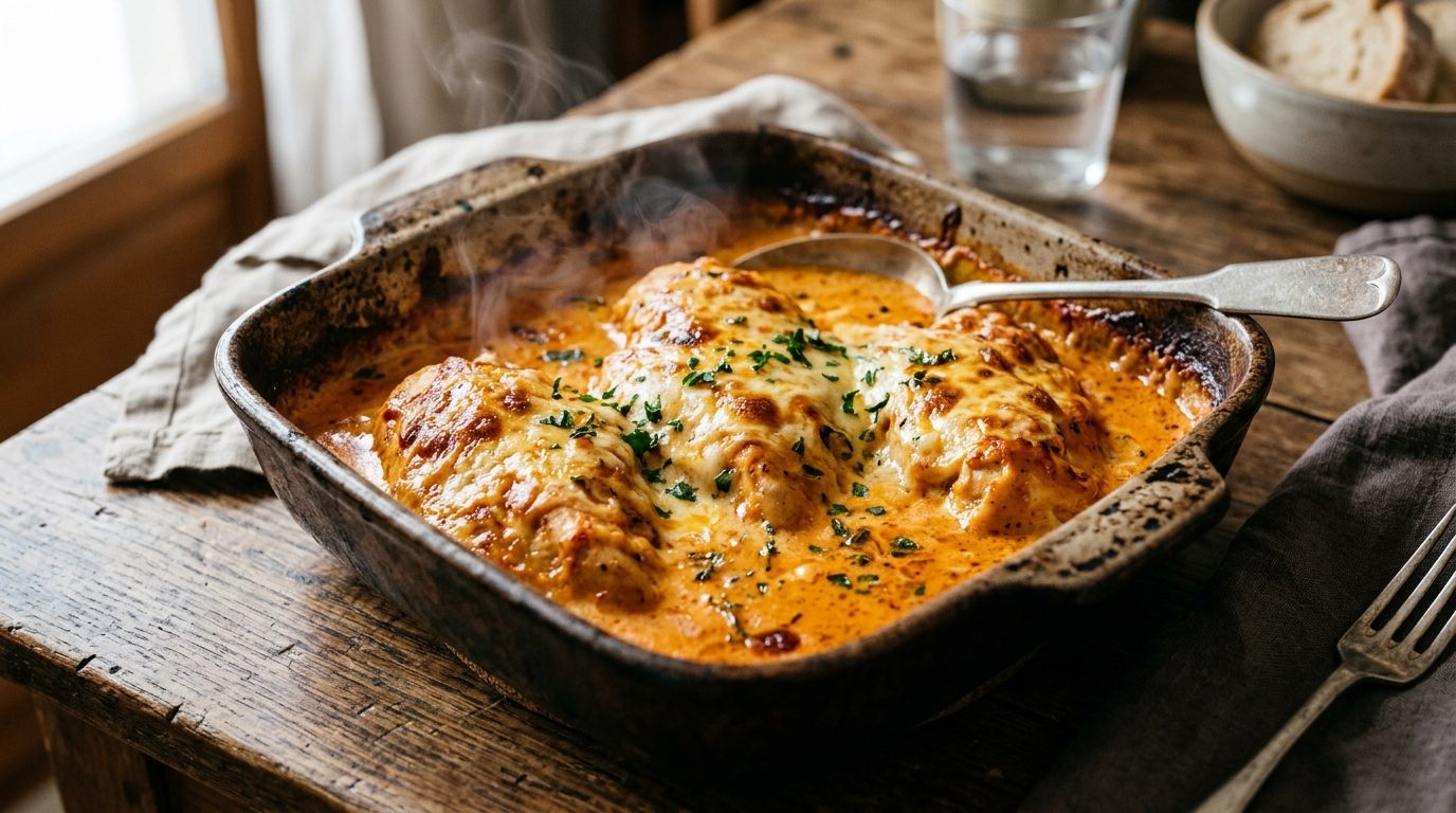 Poulet gratiné au comté : la recette fondante et réconfortante