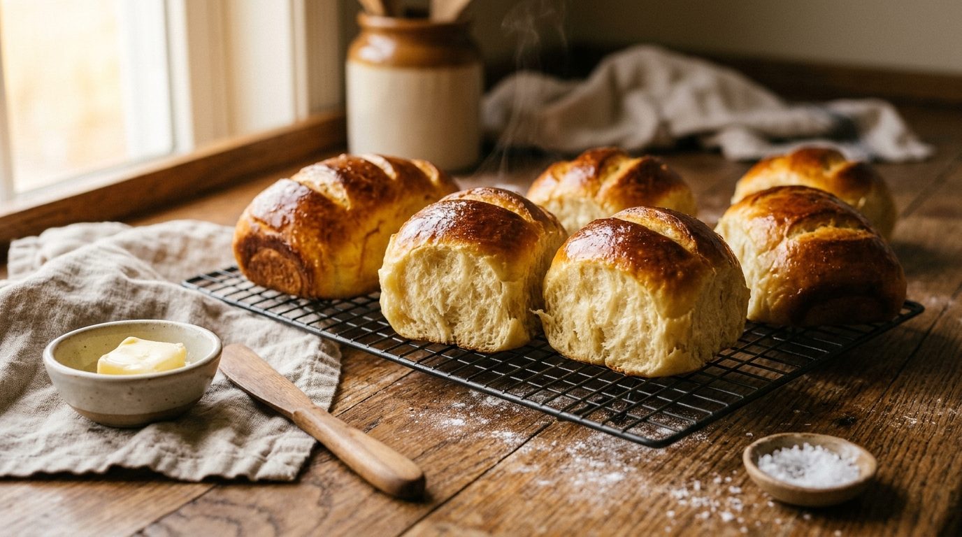 Petits pains au lait maison à la mie ultra filante