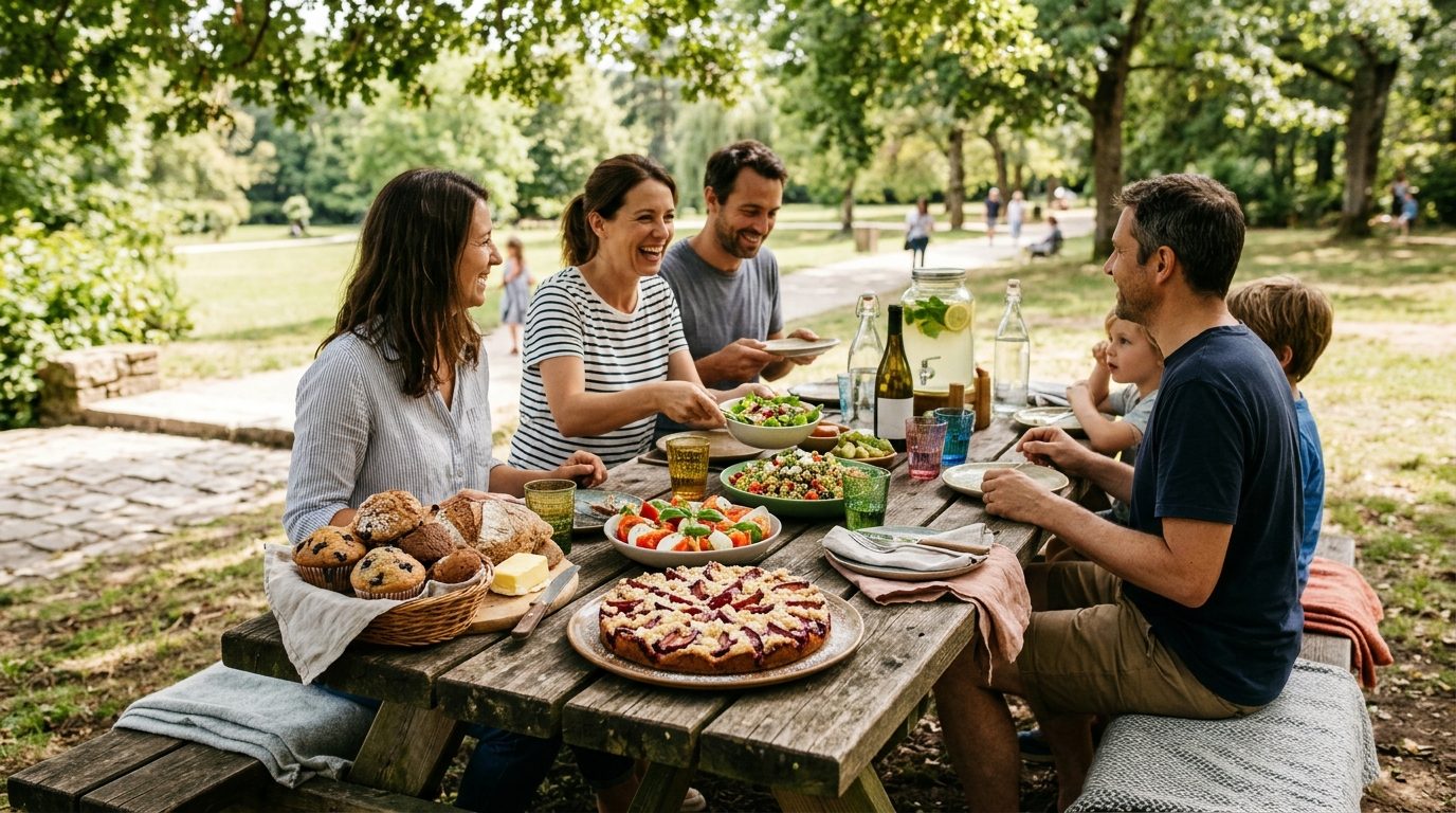 Retour sur la rencontre gourmande de juin : amitié, partage et délices au grand air