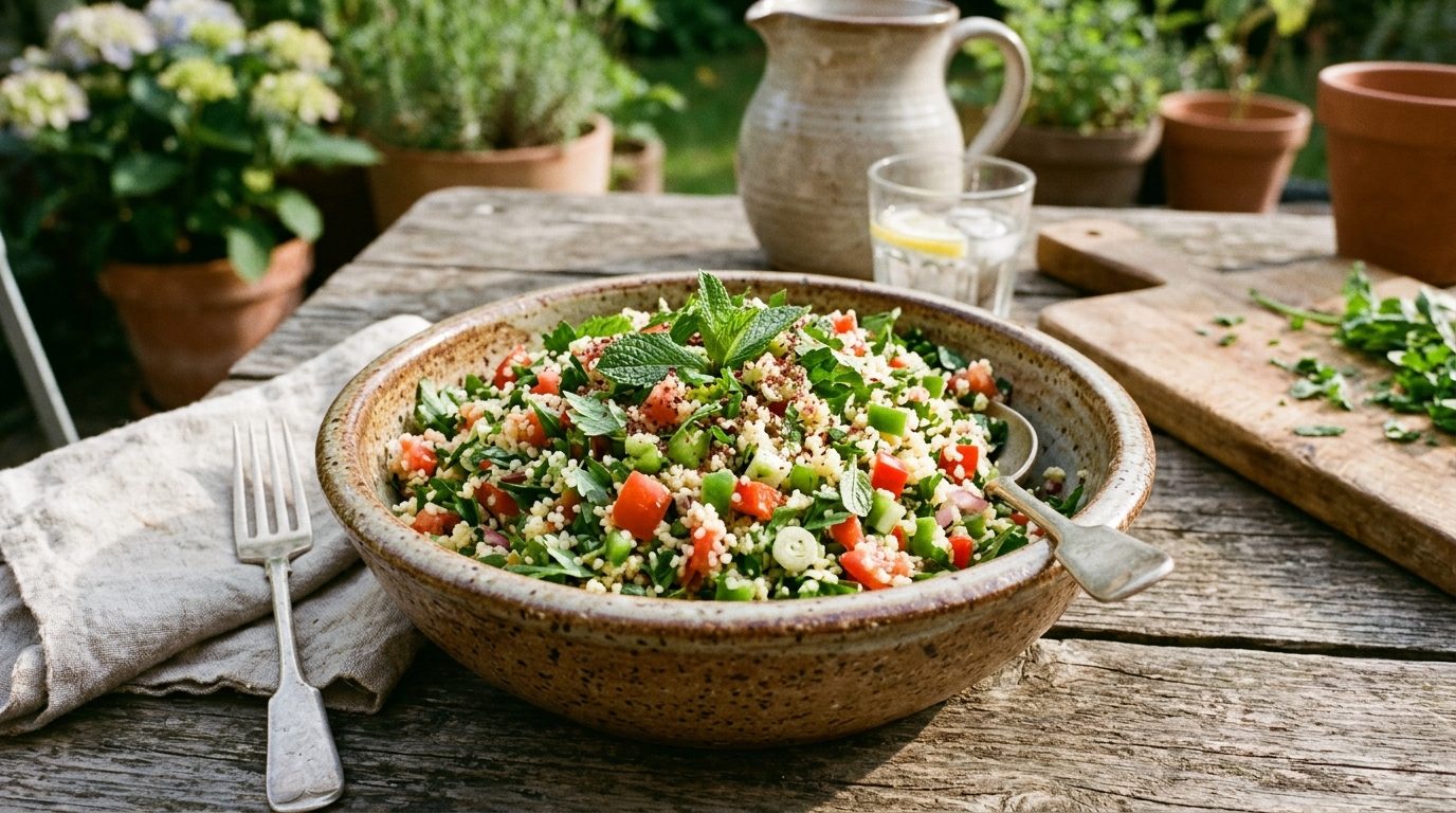 Taboulé d&rsquo;été maison : la recette fraîche et sans cuisson